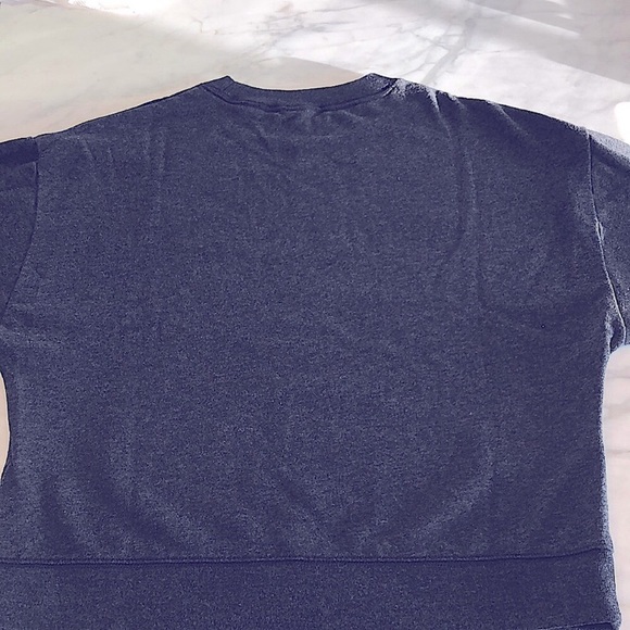 Gap Crystal Embellished Pullover Gray Sweatshirt - Picture 5 of 6